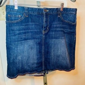 Tommy Hilfiger Mini Jean Denim Skirt Size 14